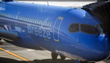 Breeze Airways marks two-year anniversary at AVP