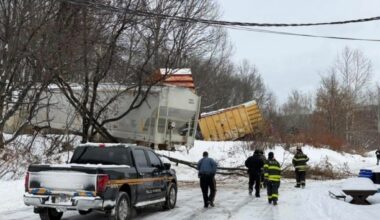 No injuries reported following train derailment in Downvalley