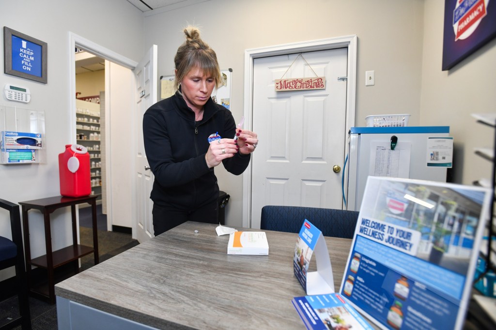 Demand for flu shots high amid surge in virus activity