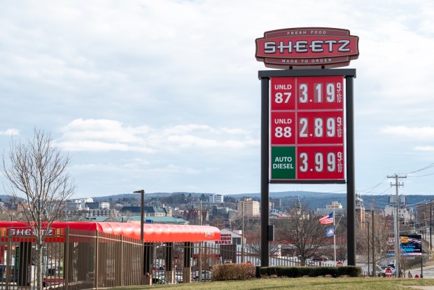 The Sheetz on 500 Mount Pleasant Dr. in Scranton on Friday, Jan. 16, 2026. (REBECCA PARTICKA/STAFF PHOTOGRAPHER)