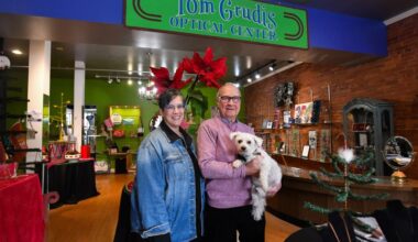Tom Grudis Optical closing after 45-year run