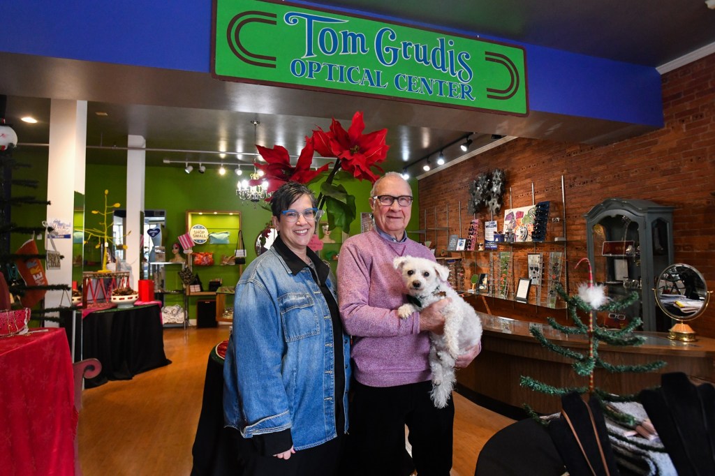 Tom Grudis Optical closing after 45-year run