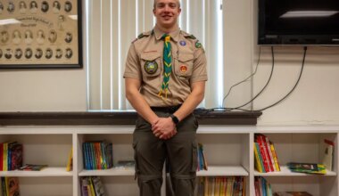 Newton Twp. Boy Scout builds free library in Newton Recreation Center