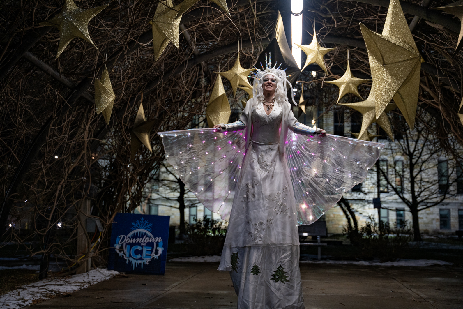 Dani Long Legs performs on opening night of Downtown on...