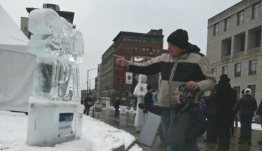 Scranton Ice Festival transforms downtown into a winter wonderland
