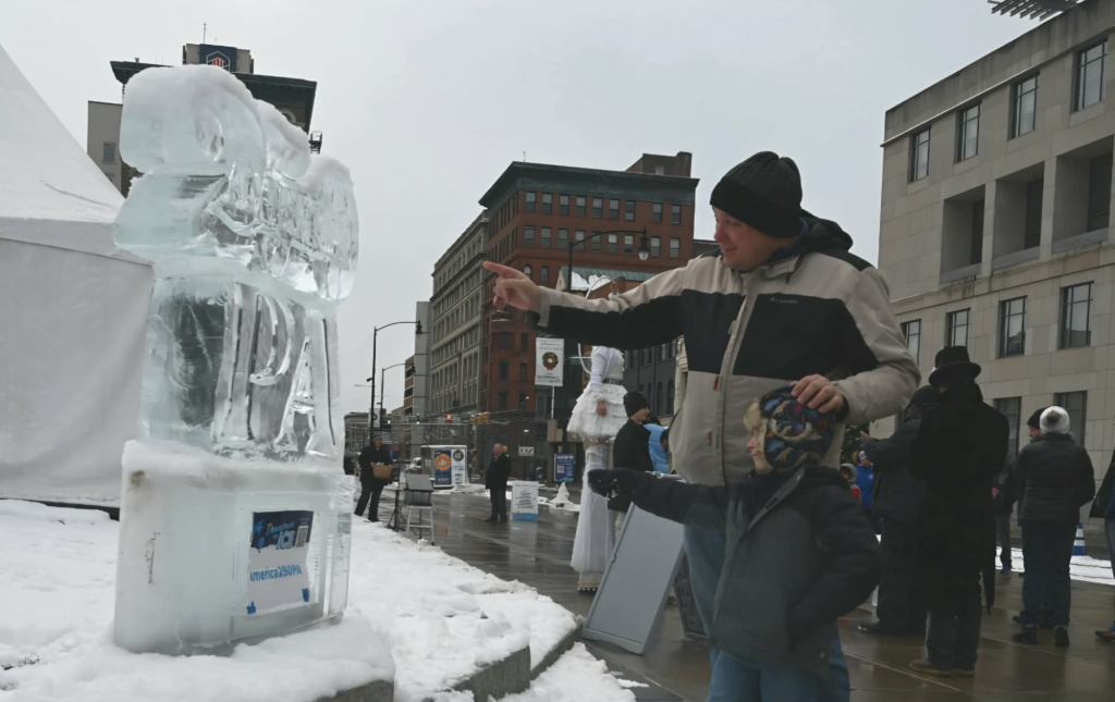 Scranton Ice Festival transforms downtown into a winter wonderland