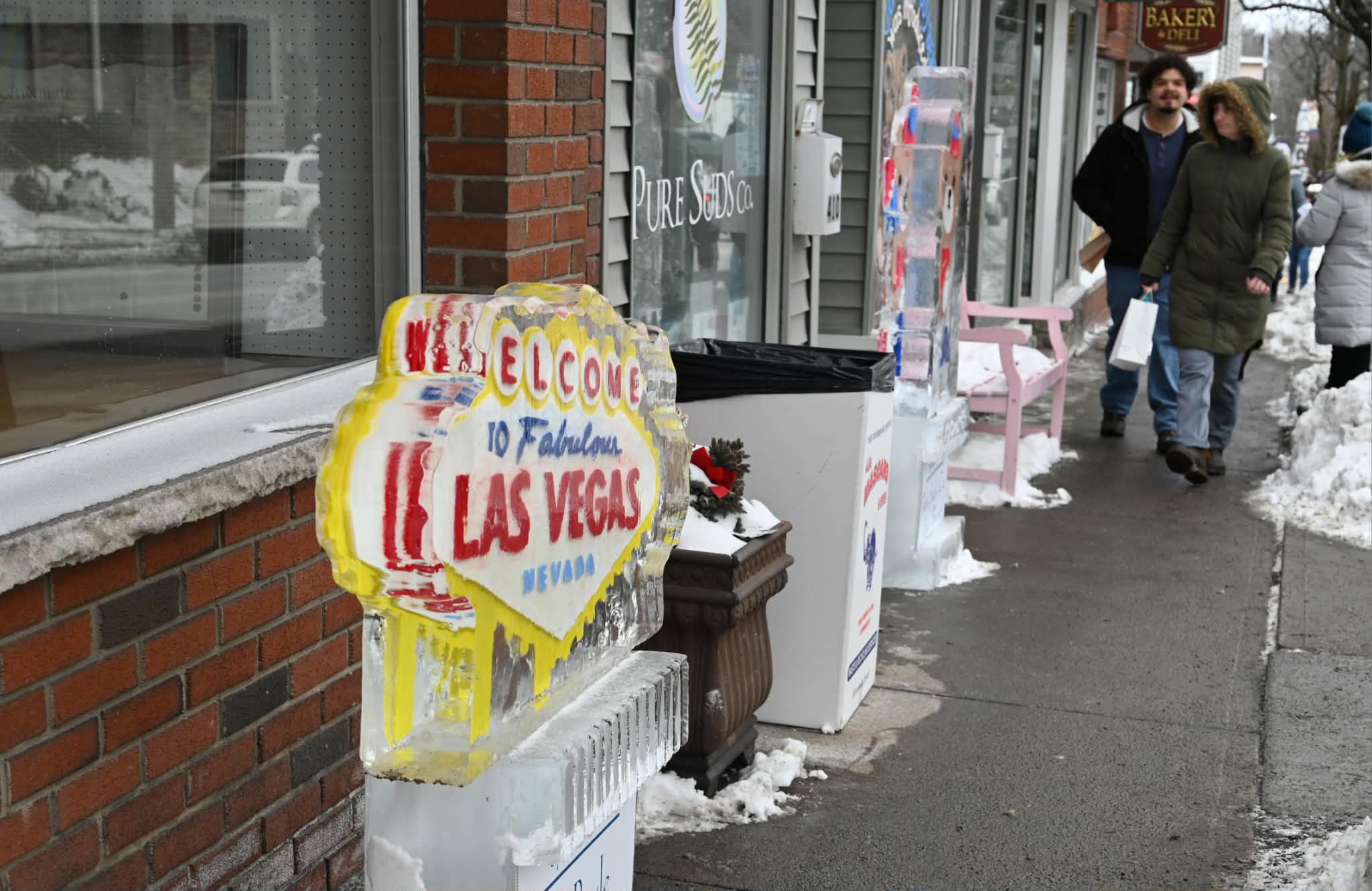 Clarks Summit’s annual Festival of Ice, provided an opportunity for...