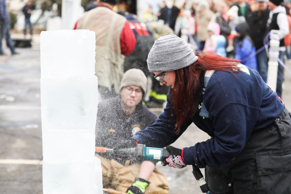 History in ice at Clarks Summit Ice Festival