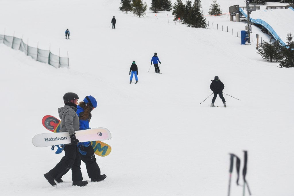 For winter lovers, a great day on the slopes