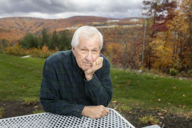 WNEP-TV's Mike Stevens at the news station in Moosic on Nov. 8, 2022. (TIMES-TRIBUNE / FILE PHOTO)