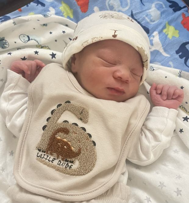 Luis came into the world at Moses Taylor hospital just before 1 a.m. on New Year's Day. The baby boy was born to proud parents Destiny and James of Scranton, marking a joyful start to the New Year for their family and the hospital care team. (SUBMITTED)