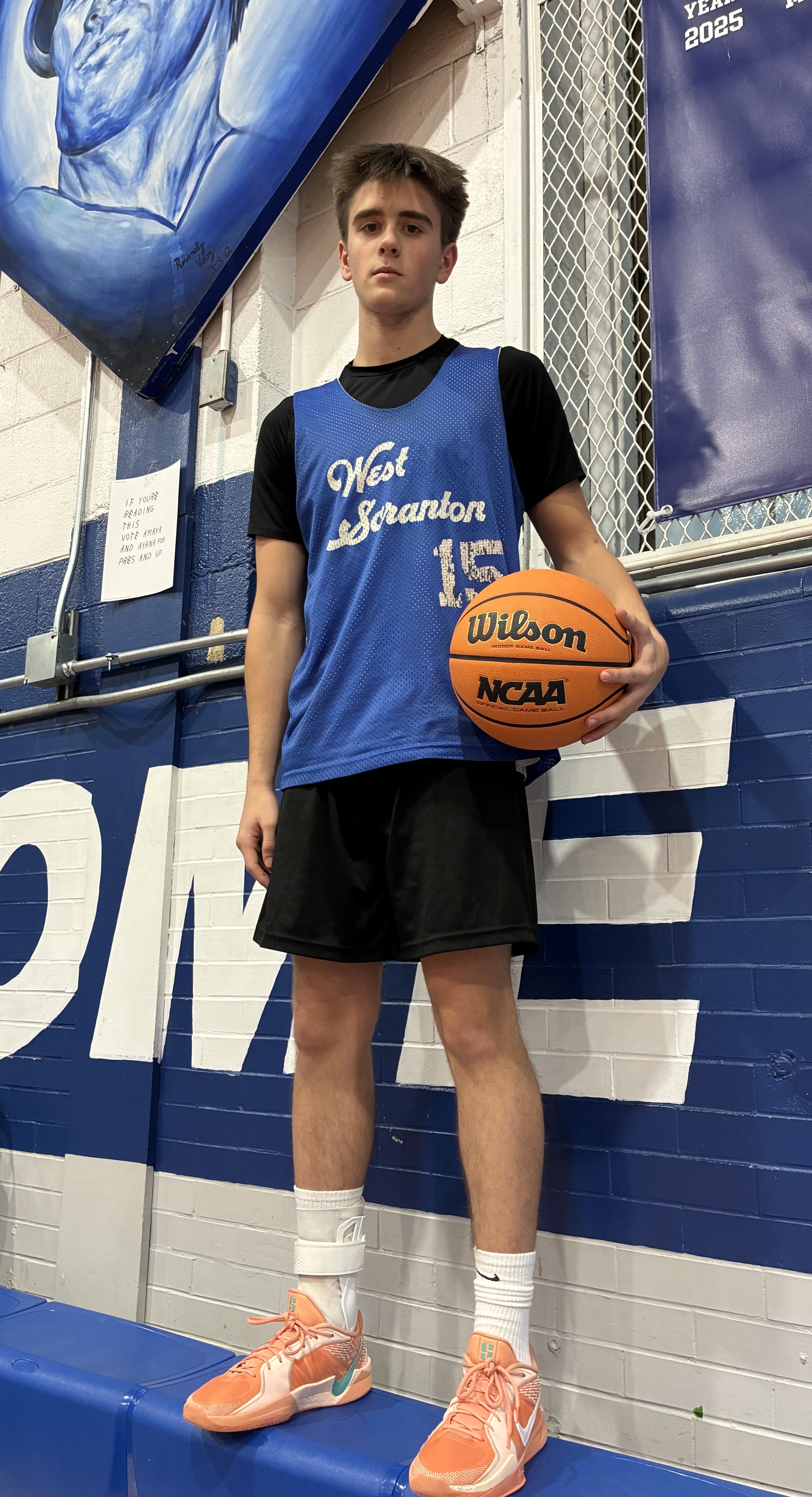 West Scranton senior Nate Schimelfenig.