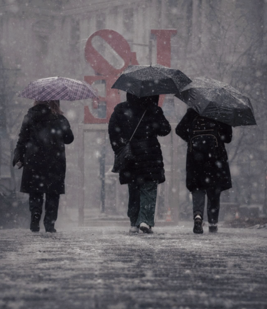 Cold coming after snow; Pa. officials decry MN shooting