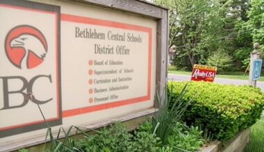 school administration sign