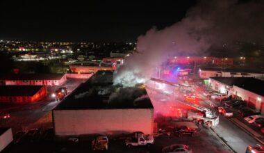 Allentown crews fighting fires at commercial building, rowhomes