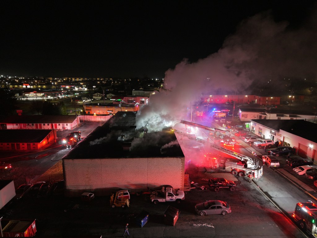 Allentown crews fighting fires at commercial building, rowhomes