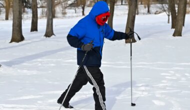 Freezing cold, high winds ring in new year