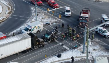 Three vehicle crash closes Main Street in Palmer Township