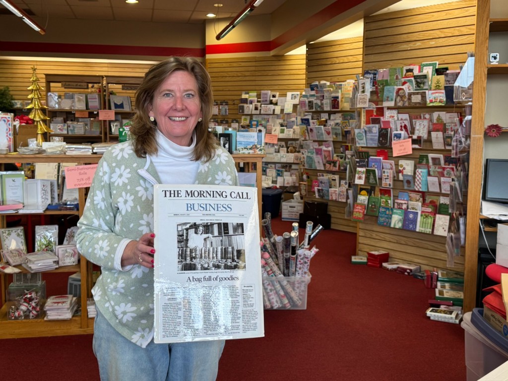 South Whitehall stationery store the paperbag to close after 44 years