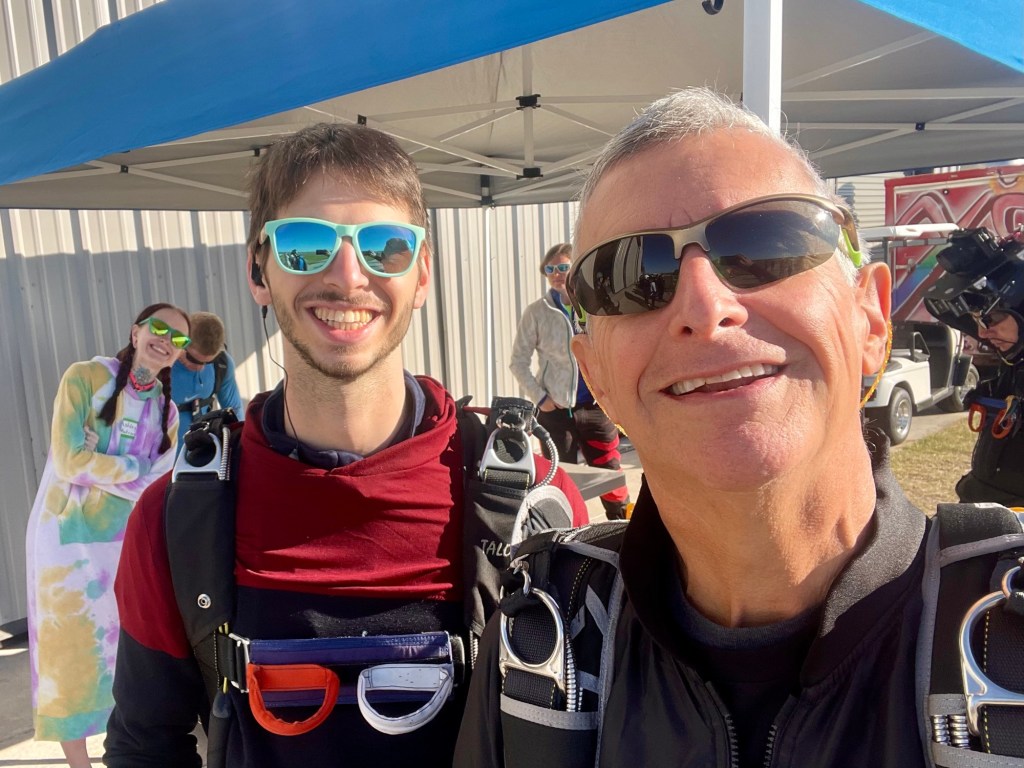 Frank and Dominic Matrone set world skydiving record