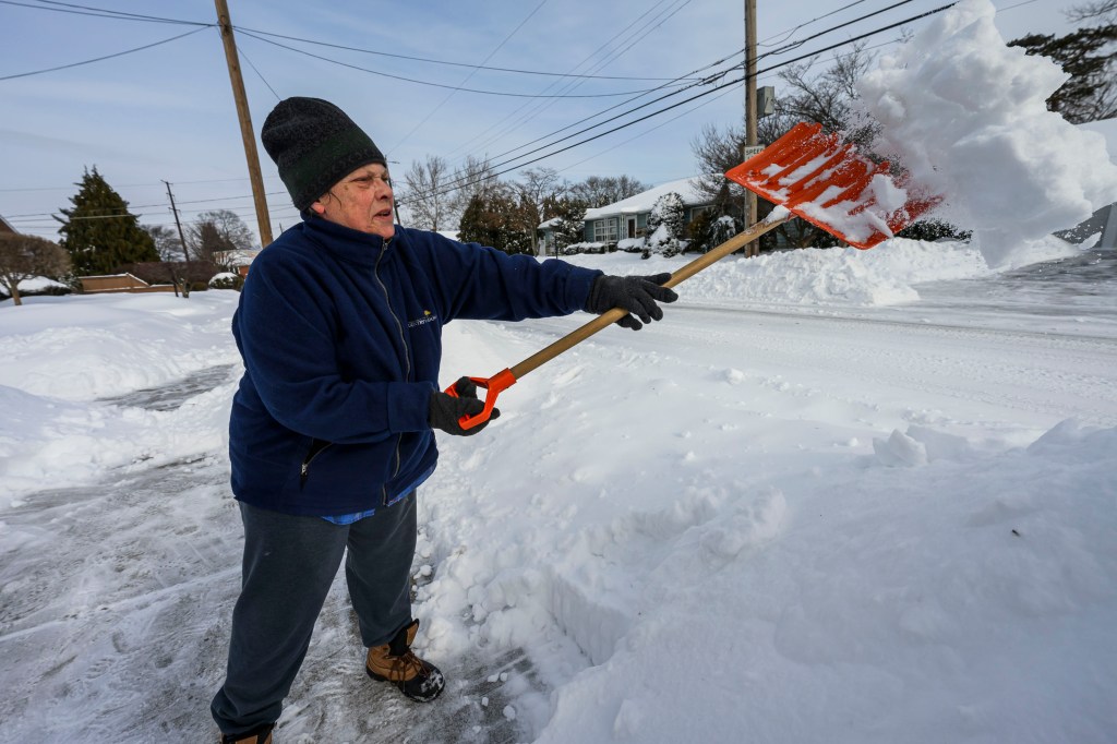 After snow, Lehigh Valley shovels out while businesses work to reopen