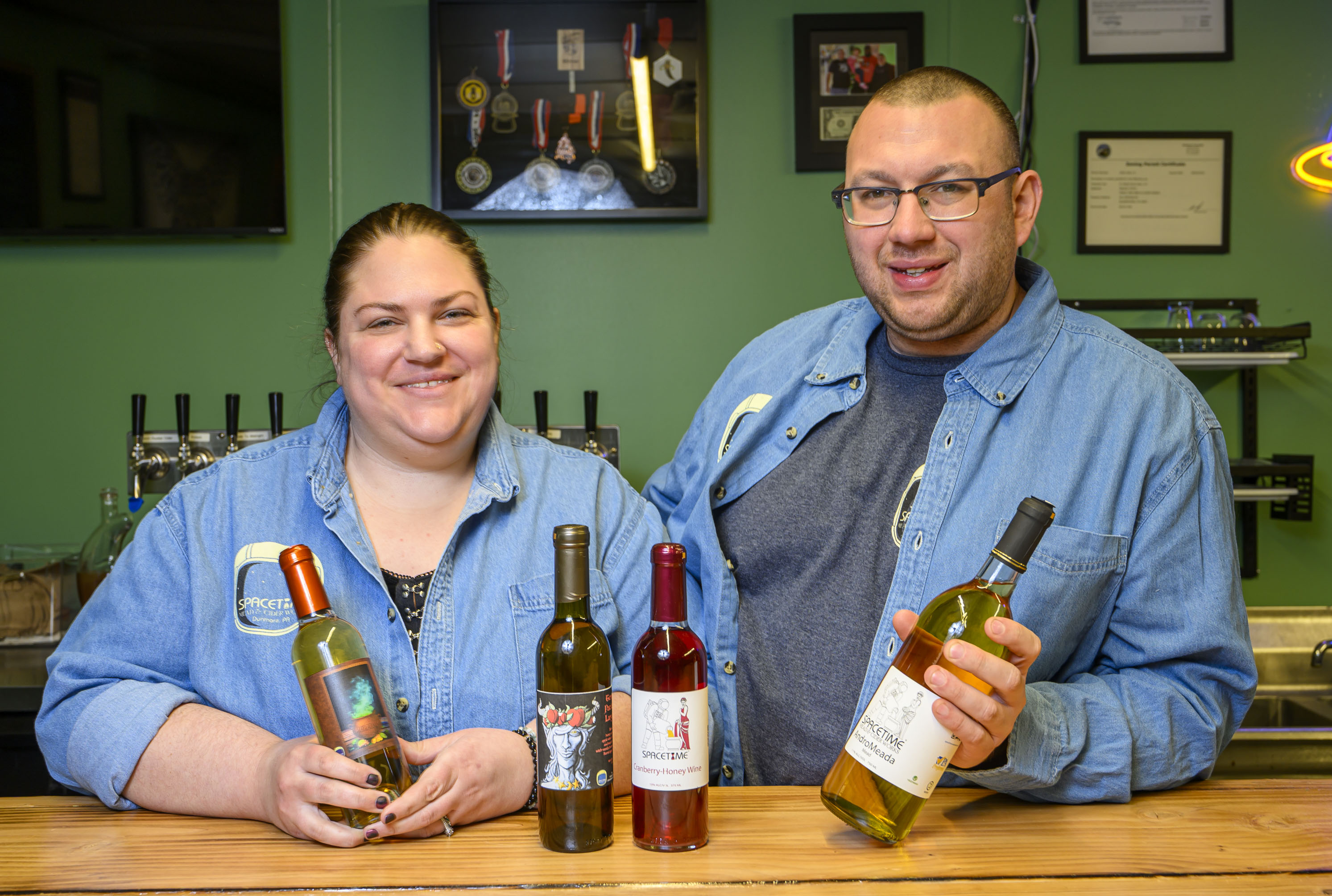 Melody Stout and her husband Kyle are taking over Space...