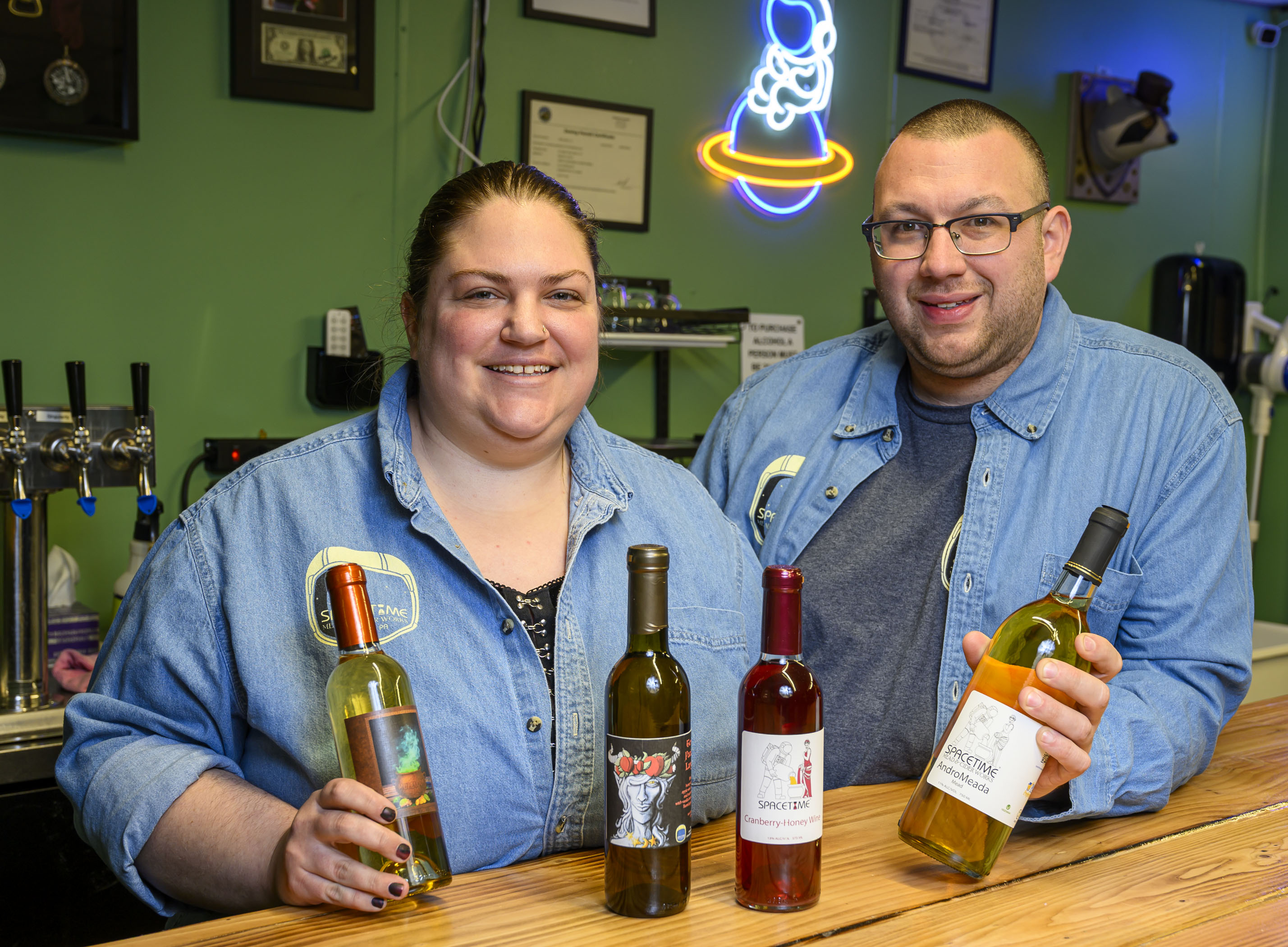 Melody Stout and her husband Kyle are taking over Space...