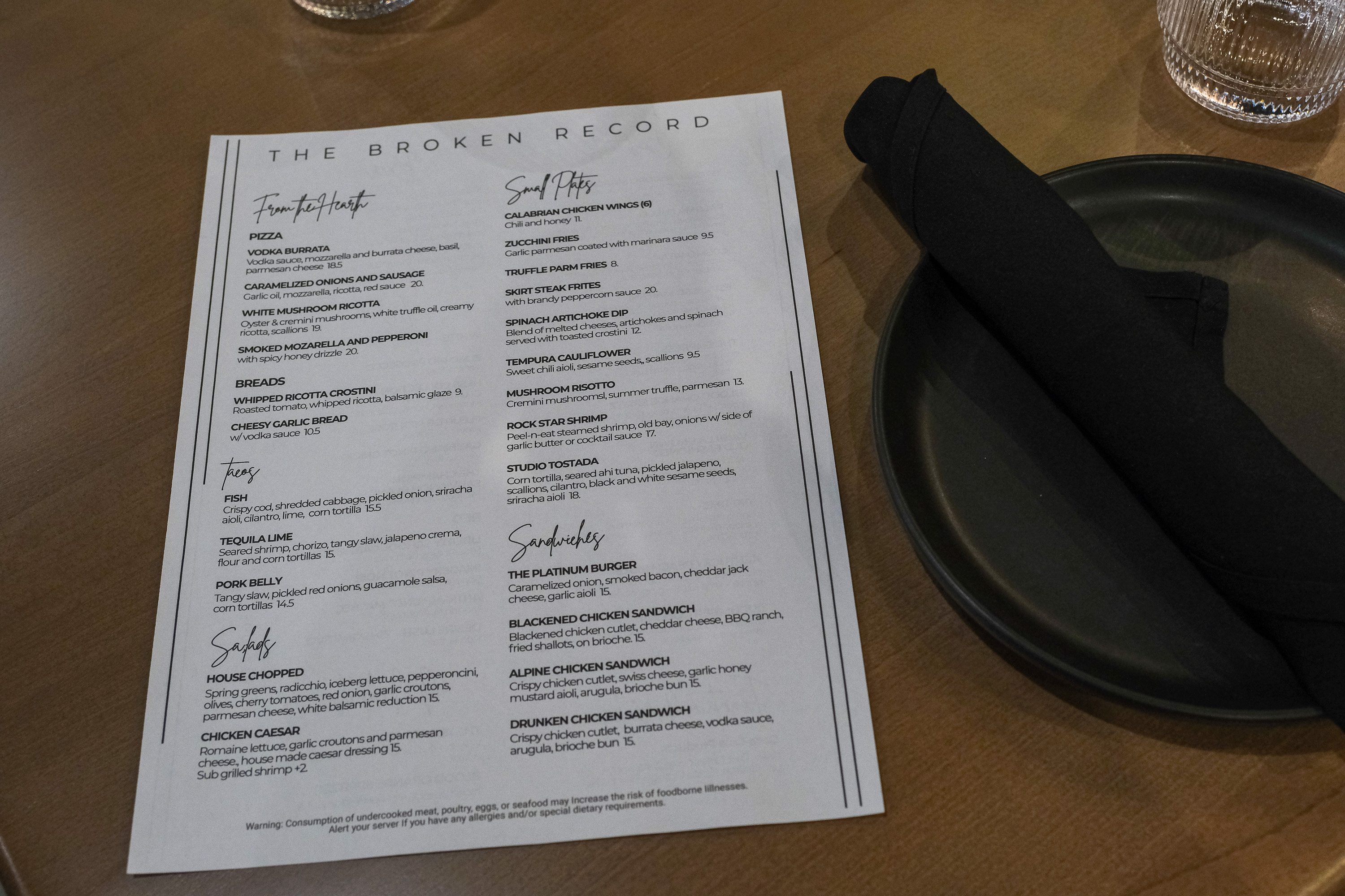 The Broken Record hosts a soft opening Tuesday, Dec. 30,...