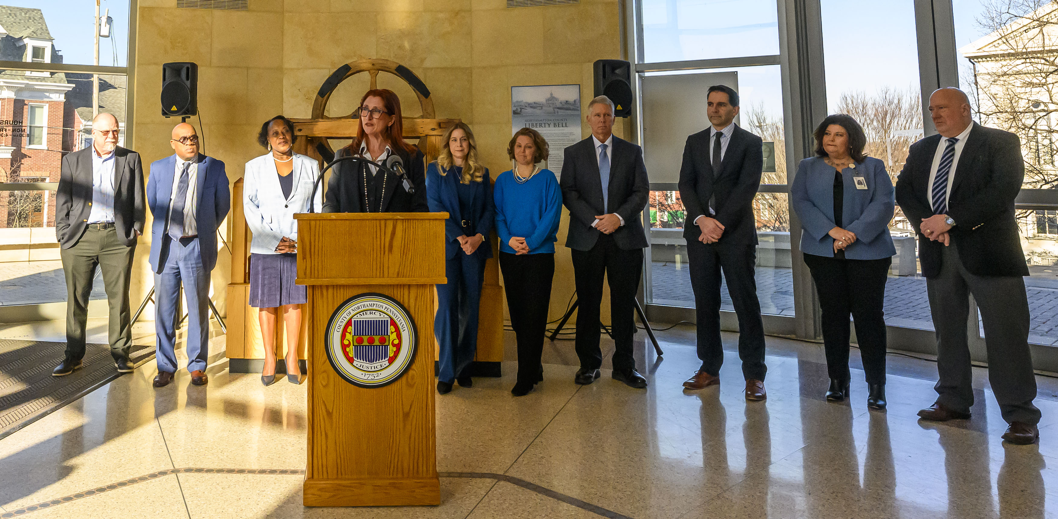 New Northampton County Executive Tara Zrinski announces her Cabinet members...