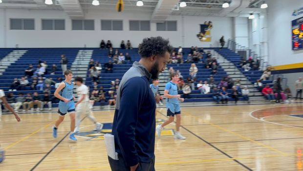 Executive Education coach Ray Barbosa has guided his team to an 8-1 start. (Keith Groller/The Morning Call)