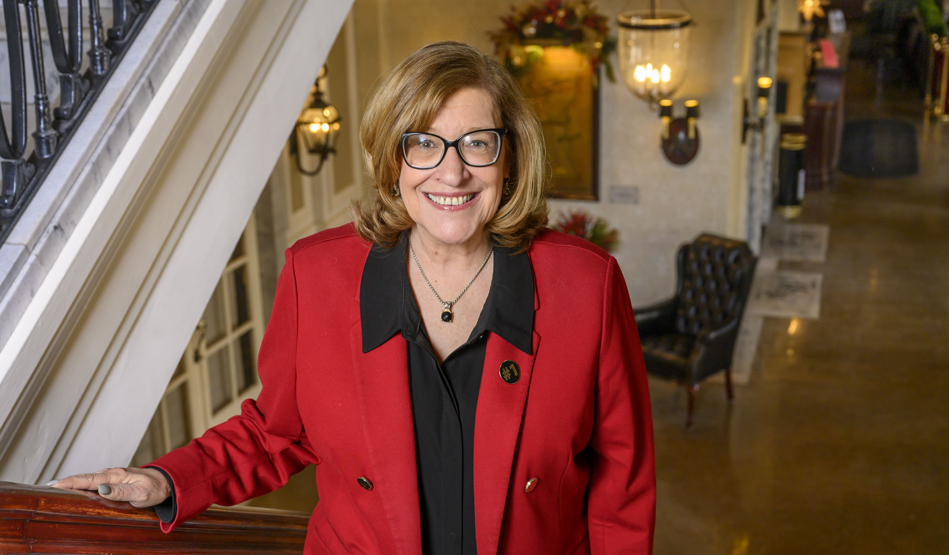 Kelly Ronalds stands in Hotel Bethlehem on Thursday, Jan. 29,...