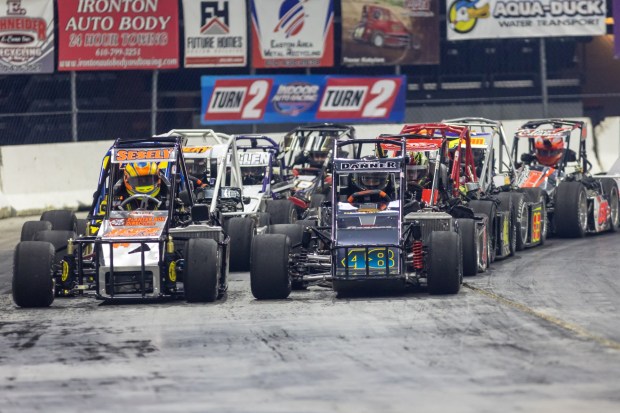 The Indoor Auto Racing Championship Fueled by VP Race Fuels kicks off it's 2023 season this Friday and Saturday night at Allentown, PPL Center. There are nearly 50 pre-entries in the headline TQ Midget division and this year's class is deeper in talent than almost any in years past. In Allentown on Friday night racing began at 7:30 PM with the TQ Midgets headlined in three Ironton Auto Body A-Qualifier main events.