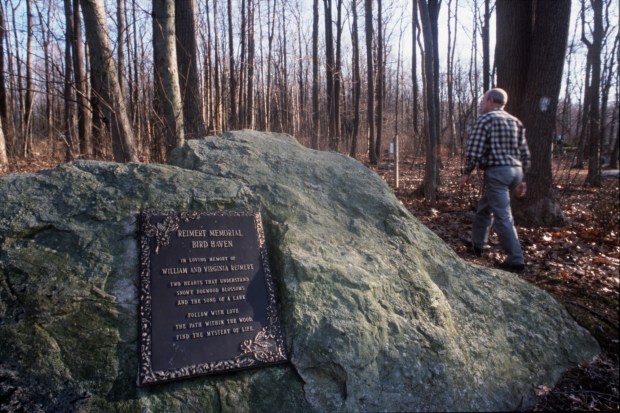 A.M. MAGAZINE: May 8, 2002. Reimert Memorial Bird Haven in Macungie is Walk #8 This Way Again Change of Heart Series. (TOM GETTINGS/ Special to TMC) ***** A Change of Heart - Walk This Way Again - Walk 8 - Reimert Memorial Bird Sanctuary *****