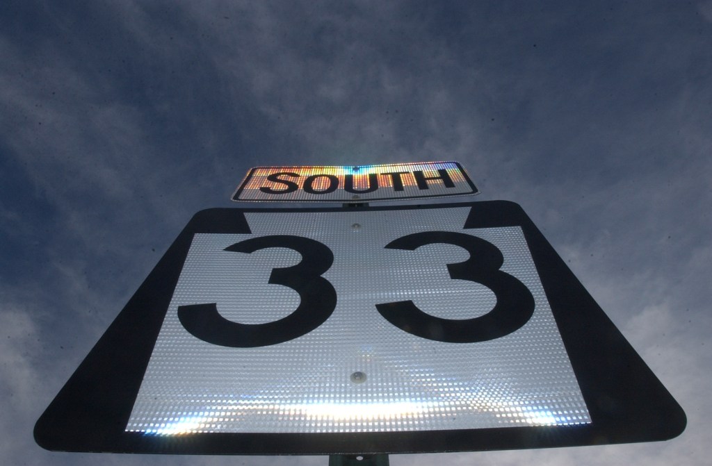 Another Route 33 sinkhole in Northampton County closes lane