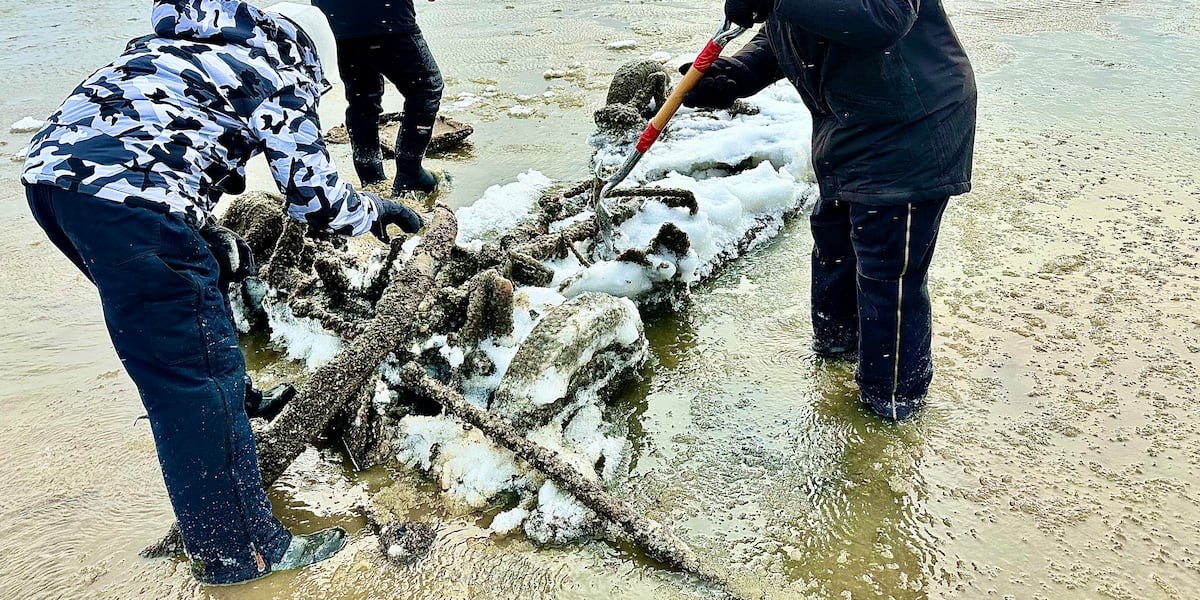 Seiche uncovers hidden treasures in Lake Erie