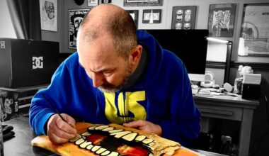 North East artist Douglas Bailey turns Lake Erie trash into art