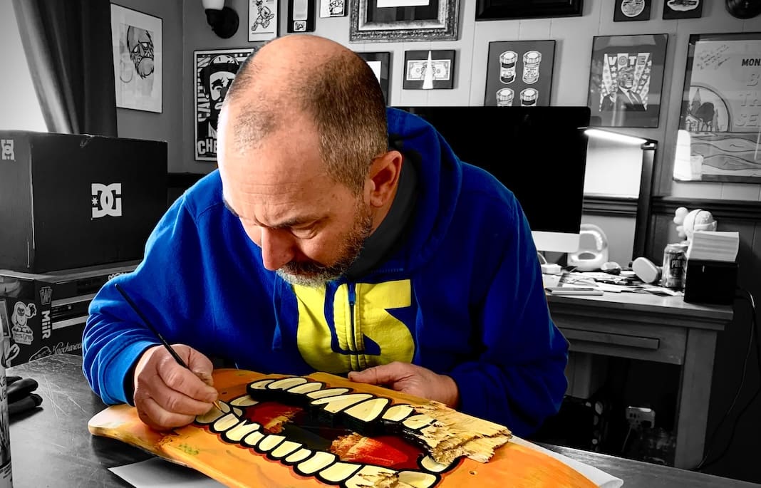 North East artist Douglas Bailey turns Lake Erie trash into art