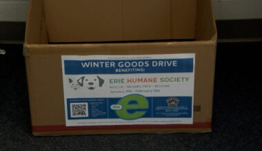 EMTA, Erie Humane Society gear up for third annual Winter Goods Drive