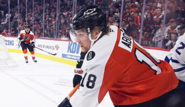 Flyers’ Rodrigo Abols suffers lower-body injury vs. Rangers – NBC Sports Philadelphia
