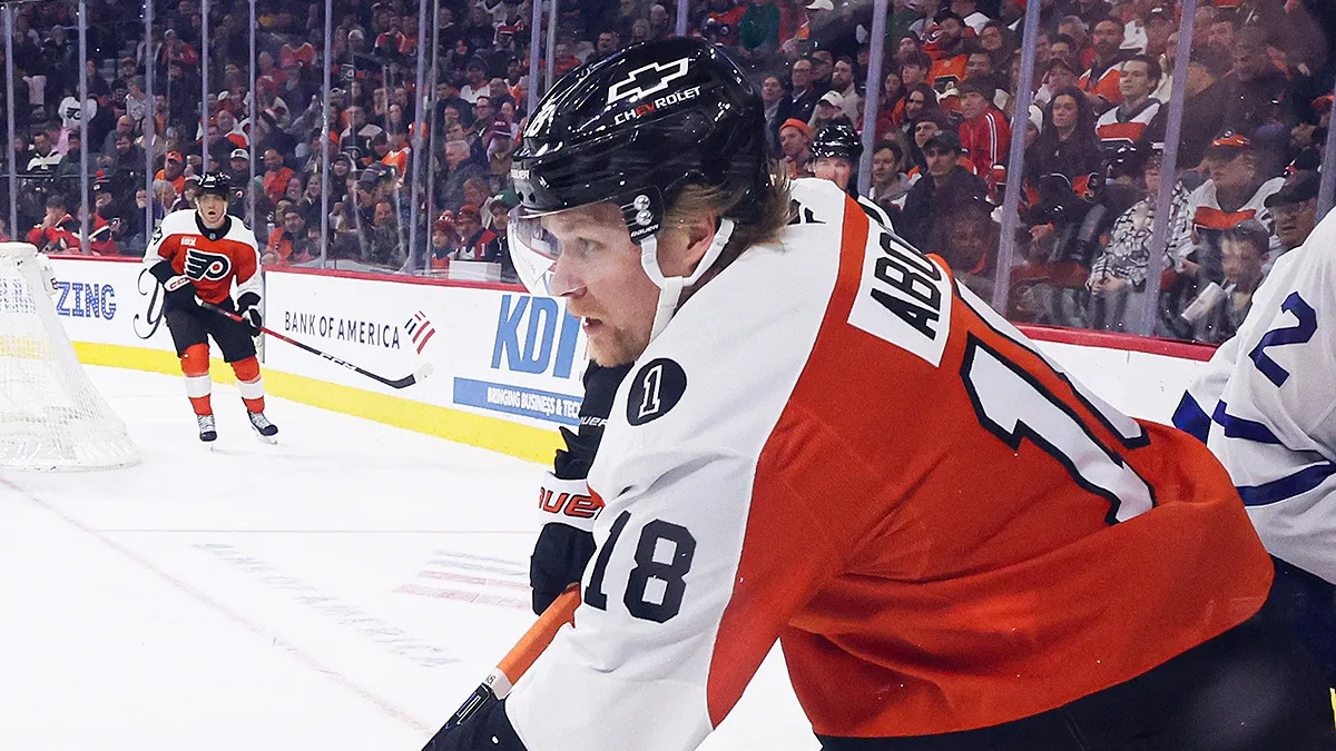 Flyers’ Rodrigo Abols suffers lower-body injury vs. Rangers – NBC Sports Philadelphia