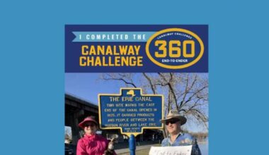 Walking the Erie Canalway Trail: A Search for 7 Wonders, Bathrooms and Beer to Stop CMV