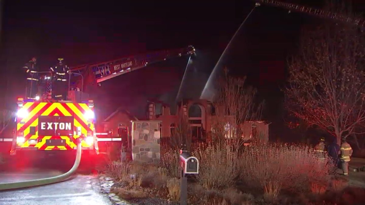 House fire in West Chester rekindles overnight, officials say – NBC10 Philadelphia