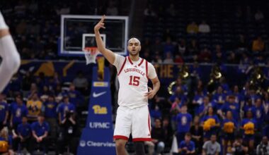 No. 20 Louisville routs Pittsburgh 100-59