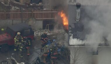 Ambler, Pennsylvania, family grateful to be alive after fire sends grandfather to hospital