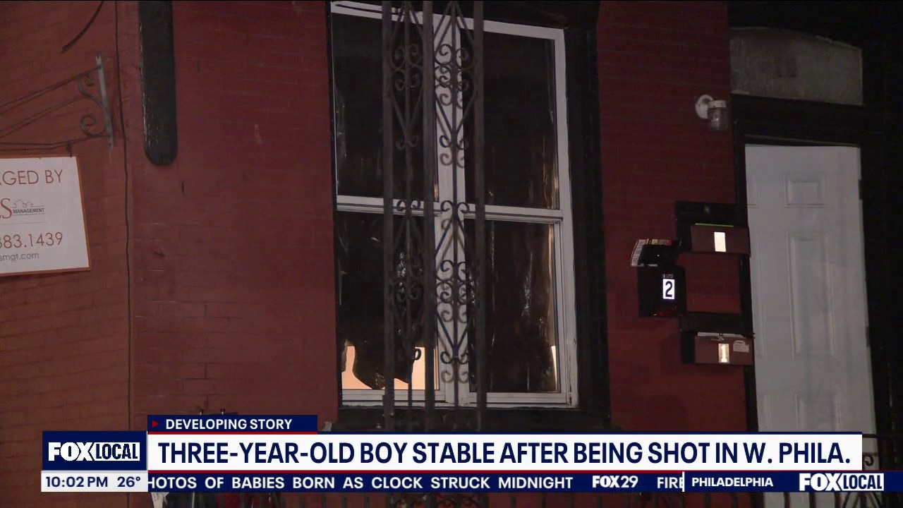 3-year-old boy shot in West Philadelphia