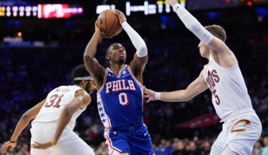 Philadelphia 76ers crushed by Cleveland Cavaliers as Donovan Mitchell scores 35 points