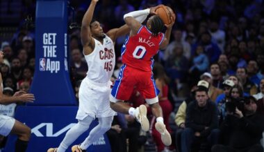 Sixers get swept in back-to-back home games in loss to short-handed Cavaliers, 117-115