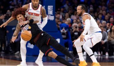 Jalen Brunson scores 31 points as Sixers fall to Knicks, 112-109