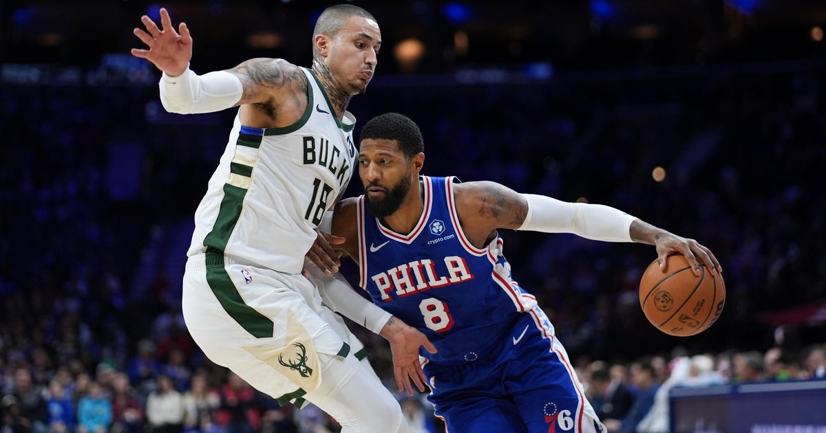Paul George scores 32, Joel Embiid has 29 to lead Philadelphia 76ers past short-handed Milwaukee Bucks