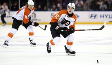 Barkey's 1st Goal Highlights Flyers Win Over Oilers